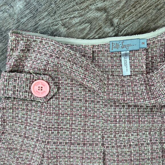 Polli Says Pleated Mini Skirt Y2K Style - Picture 3 of 5